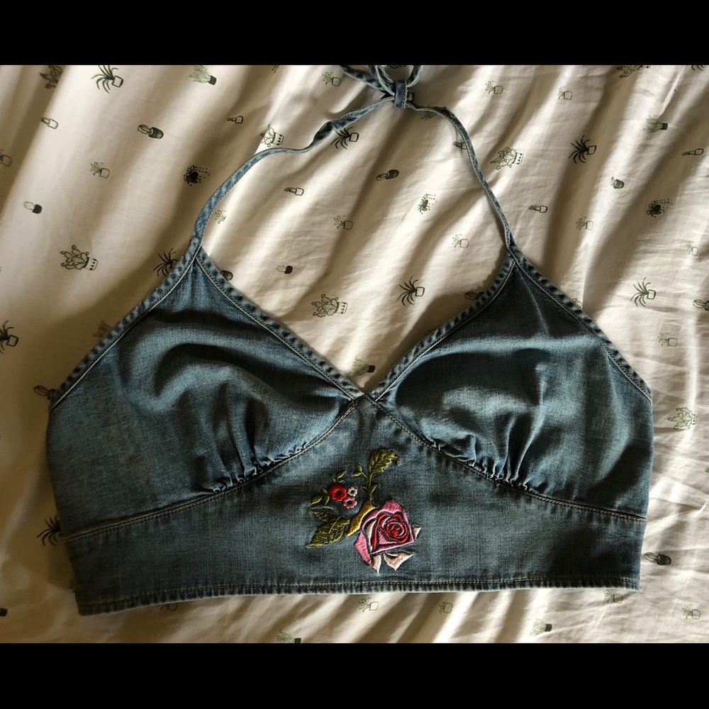 Y2K Guess Denim Halter